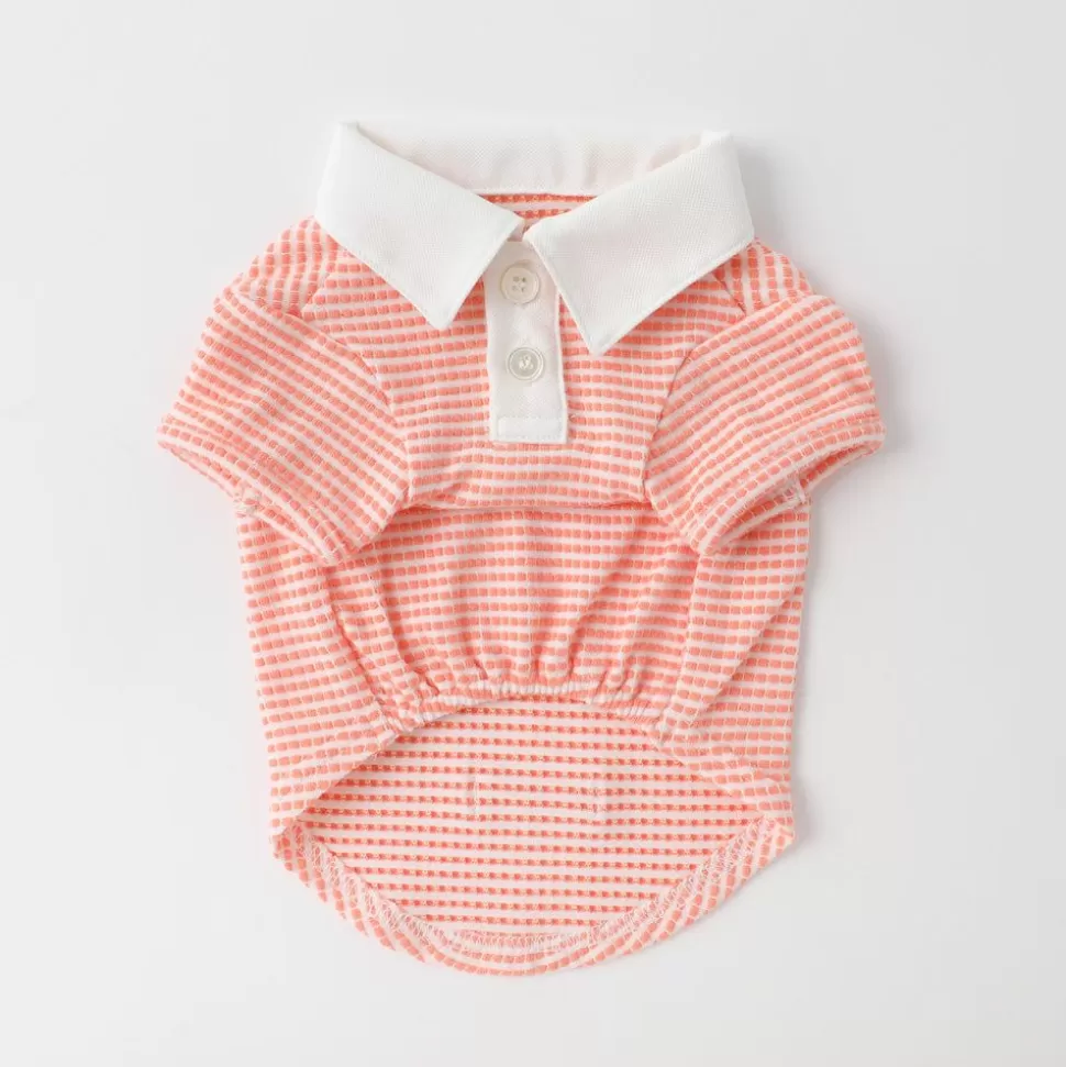 Tops*MonCheri Cool Color Color Pocopo Kopolo Shirt