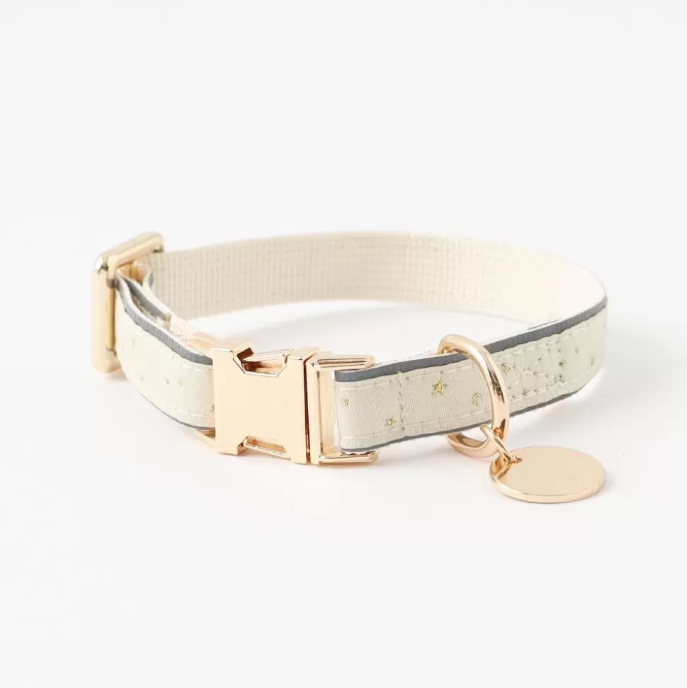 Collar / Lead / Harness*MonCheri Reflective Hoshiga Pattern Buckle Color