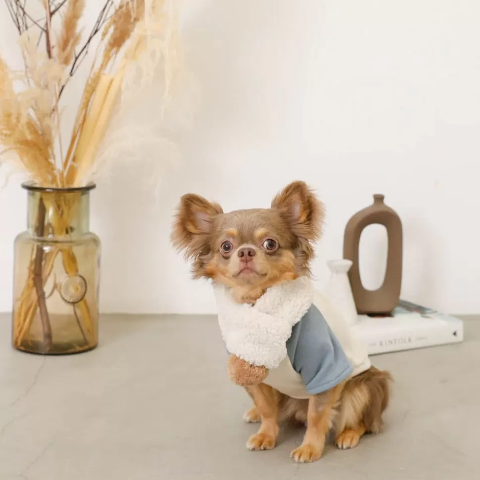 Tops*MonCheri T -Shirt With Raglan By Color Mini Pocket