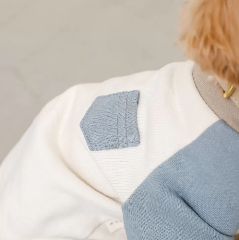 Tops*MonCheri T -Shirt With Raglan By Color Mini Pocket