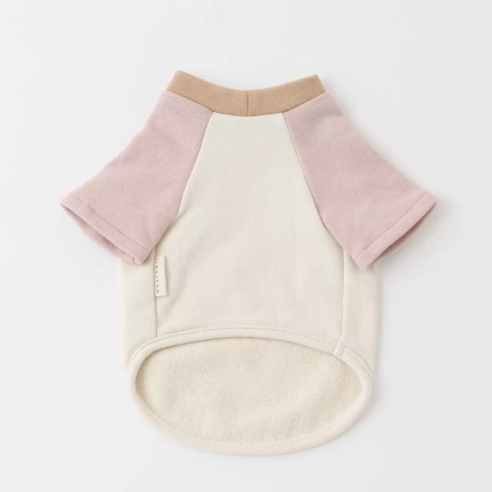 Tops*MonCheri T -Shirt With Raglan By Color Mini Pocket